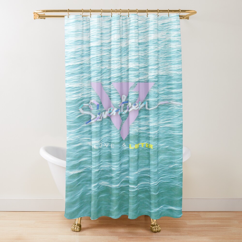 Seventeen Love And Letter Phone Case Shower Curtain