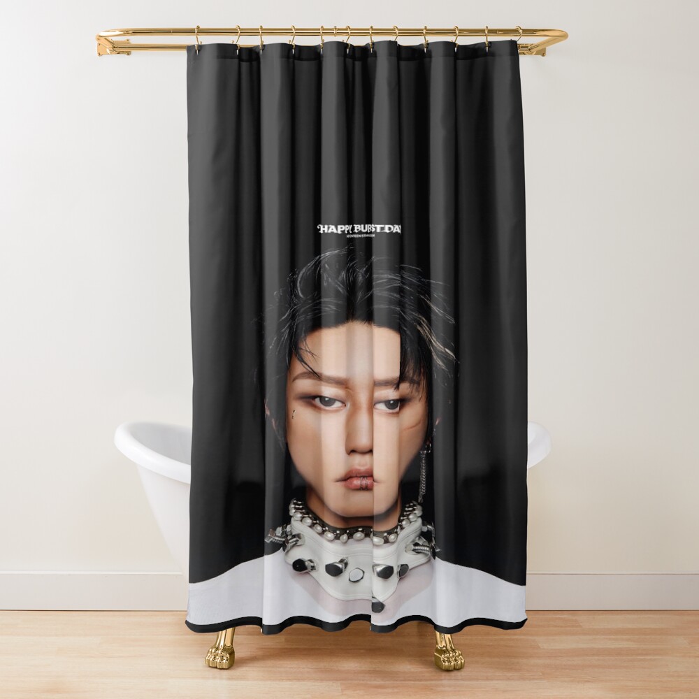 Minghao The8 Seventeen 5th Album Happy Burstday Carat Kpop Teaser Concept Images Photo Shower Curtain