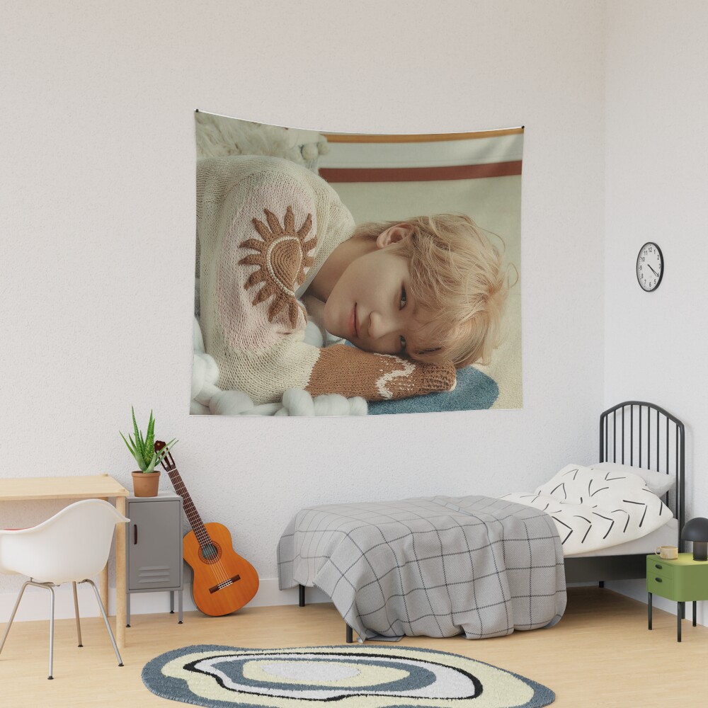 Seventeen Woozi Power Of Love Tapestry