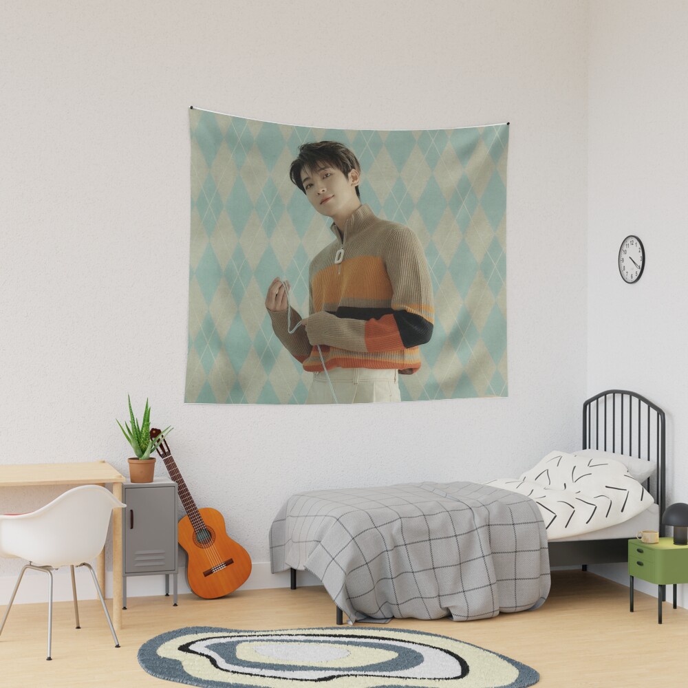 Seventeen Wonwoo Power Of Love Tapestry