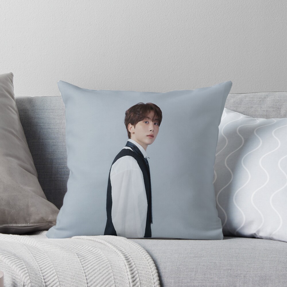 Seungkwan Seventeen Throw Pillow
