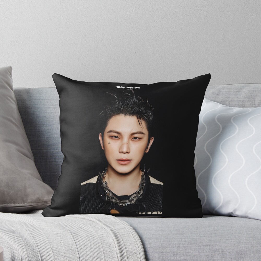 Woozi Seventeenn Throw Pillow